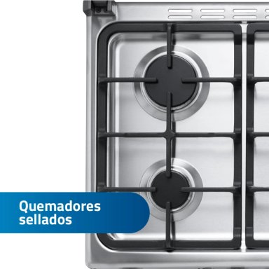 COCINA GLP INDURAMA 4 QUEMADORES CROMA VIENA Q - 3