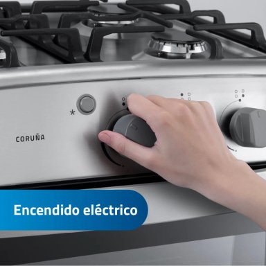 COCINA A GAS GLP INDURAMA 4 HORNILLAS CORUÑA Q - 5