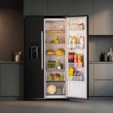 REFRIGERADORA SOLE SIDE BY SIDE NO FROST 3120SOLREF513BLKIN SBS BOSTON SC 513 L - 13