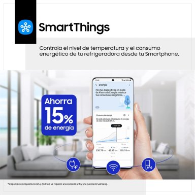 REFRIGERADORA SAMSUNG FRENCH DOOR NO FROST RF32CG5910B1PE 677 L - 10