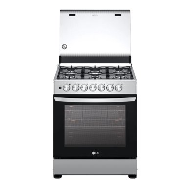 COCINA A GAS LG LRGZ5253S GRAN CAPACIDAD 6 HORNILLAS ACERO INOXIDABLE - 3