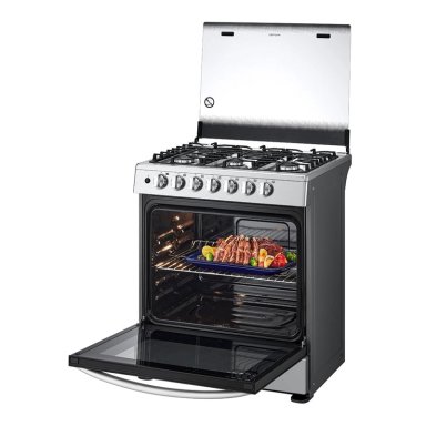 COCINA A GAS LG LRGZ5253S GRAN CAPACIDAD 6 HORNILLAS ACERO INOXIDABLE - 9