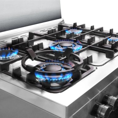 COCINA A GAS GLP SOLE 5 HORNILLAS COSOL040 DE PIE - 6