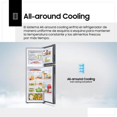 REFRIGERADORA SAMSUNG TOP FREEZER NO FROST RT35DG5720S9PE 341 L - 7