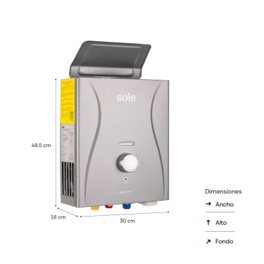 CALENTADOR DE PARED SOLE CONTROL TOTAL - 6