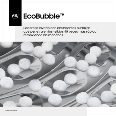 LAVADORA SAMSUNG 13 KG SUPERIOR CARGA ECOBUBBLE WA13CG5441BVPE NEGRO - 7