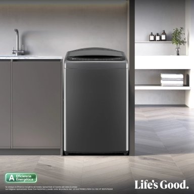 LAVADORA LG CARGA SUPERIOR 17 KG WT17BV6T AI DD INTELIGENCIA ARTIFICIAL NEGRO CLARO - 7