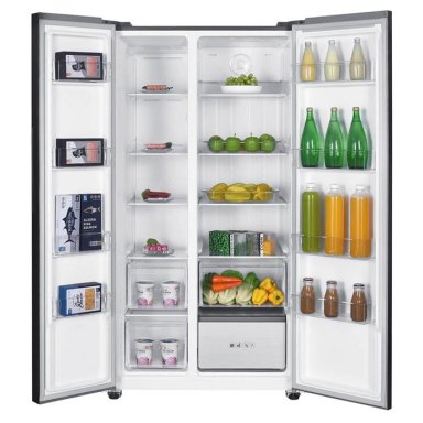 REFRIGERADORA MABE SIDE BY SIDE NO FROST MSD631LKLNG0 INVERTER 581 L NETOS BLACK GLASS - 3