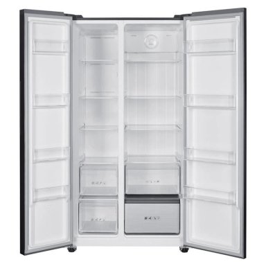REFRIGERADORA MABE SIDE BY SIDE NO FROST MSD631LKLNG0 INVERTER 581 L NETOS BLACK GLASS - 4
