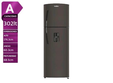 REFRIGERADORA MABE TOP FREEZER FROST RMC320FAPG 302 L