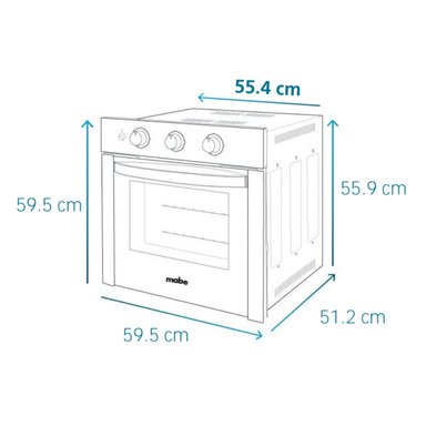 HORNO ELÉCTRICO MABE EMPOTRABLE HM6028EYAI0 - 13