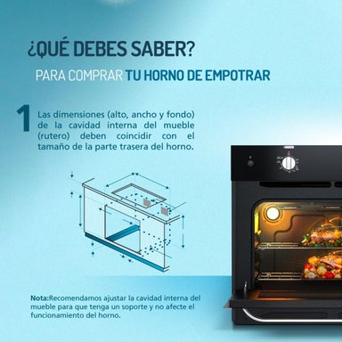 HORNO ELÉCTRICO MABE EMPOTRABLE HM6028EYAI0 - 10