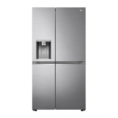 REFRIGERADORA LG 617L GS66SDP SIDE BY SIDE HYGIENE FRESH PLATEADO - 3