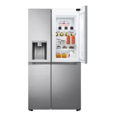 REFRIGERADORA LG 617L GS66SDP SIDE BY SIDE HYGIENE FRESH PLATEADO - 5