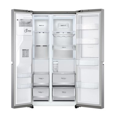 REFRIGERADORA LG 617L GS66SDP SIDE BY SIDE HYGIENE FRESH PLATEADO - 6
