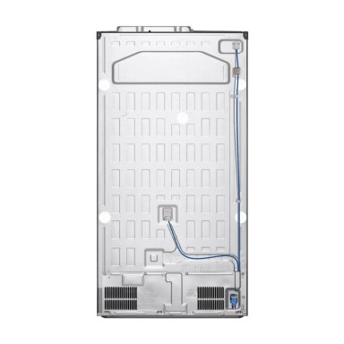 REFRIGERADORA LG 617L GS66SDP SIDE BY SIDE HYGIENE FRESH PLATEADO - 9