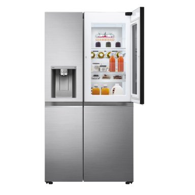 REFRIGERADORA LG SIDE BY SIDE NO FROST GS66SXN 617 L INSTAVIEW PLATEADO - 3