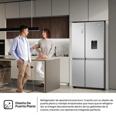 REFRIGERADORA HISENSE SIDE BY SIDE NO FROST BCD-668W 631 L - 5