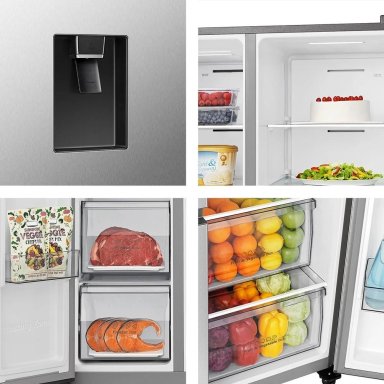 REFRIGERADORA HISENSE SIDE BY SIDE NO FROST BCD-668W 631 L - 7