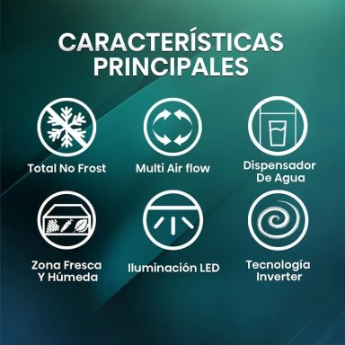 REFRIGERADORA HISENSE TOP FREEZER NO FROST RT3N375NMCA 379 L - 6