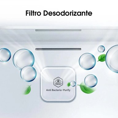 REFRIGERADORA HISENSE TOP FREEZER NO FROST BCD-203W 203 L - 5