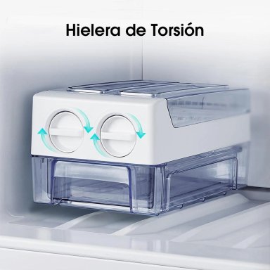 REFRIGERADORA HISENSE TOP FREEZER NO FROST BCD-203W 203 L - 9