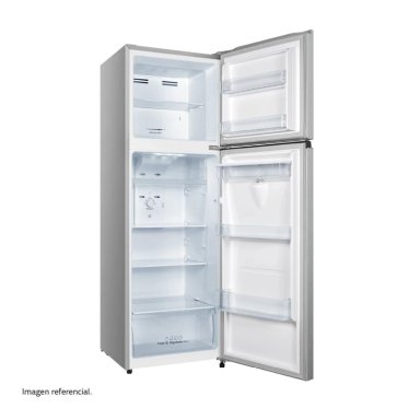 REFRIGERADORA INDURAMA TOP FREEZER NO FROST RI-389DI 246 LITROS CROMO - 2