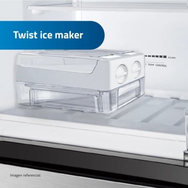 REFRIGERADORA INDURAMA TOP FREEZER NO FROST RI-389I 246 LITROS CROMO - 5