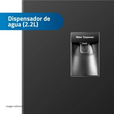 REFRIGERADORA INDURAMA TOP FREEZER NO FROST RI-389DNI 246 L NEGRO - 4