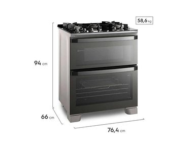 COCINA A GAS ELECTROLUX 5 QUEMADORES FE5AD - 2