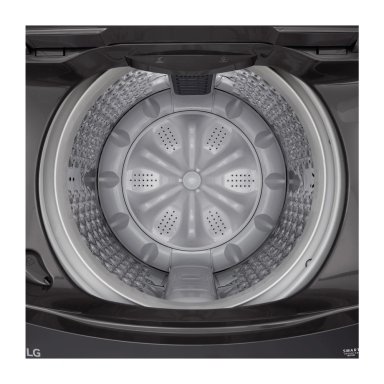 LAVADORA LG CARGA SUPERIOR 19 KG WT19BVTB TURBODRUM NEGRO CLARO - 6