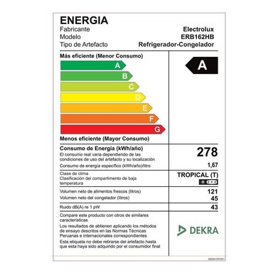 REFRIGERADOR ELECTROLUX BOTTOM FREEZER FROST ERB162HB 2 - 7