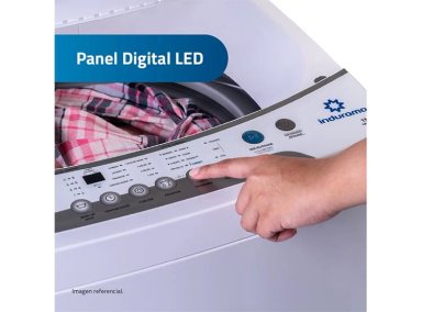 LAVADORA INDURAMA 13 KG CARGA SUPERIOR ANTIENREDO LRI-13BLA - 5