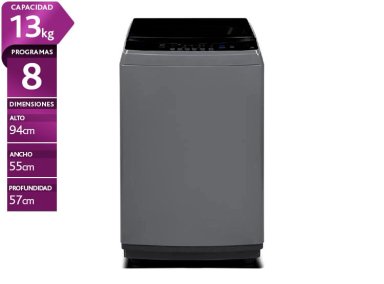 LAVADORA INDURAMA 13 KG CARGA SUPERIOR ANTIENREDO LRI-13DGR