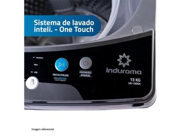LAVADORA INDURAMA 13 KG CARGA SUPERIOR ANTIENREDO LRI-13DGR - 4