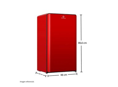 FRIGOBAR INDURAMA 90 L RI-109R - 8