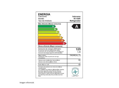 FRIGOBAR INDURAMA 90 L RI-109R - 9
