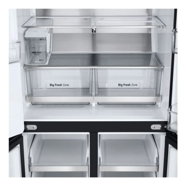 REFRIGERADORA LG 427L GM57SPM FRENCH DOOR TOTAL NO FROST NEGRO - 7