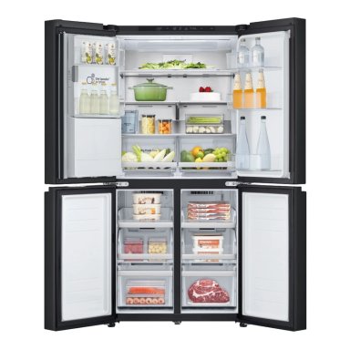 REFRIGERADORA LG 427L GM57SPM FRENCH DOOR TOTAL NO FROST NEGRO - 9