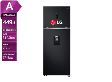 REFRIGERADORA LG 459L VT45APMC TOP FREEZER DOOR COOLING+ PLATEADA