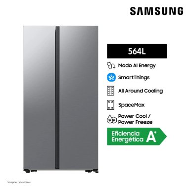 REFRIGERADORA SAMSUNG SIDE BY SIDE NO FROST RS57DG4000M9/PE 564 LT - 2