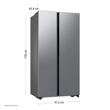 REFRIGERADORA SAMSUNG SIDE BY SIDE NO FROST RS57DG4000M9/PE 564 LT - 3