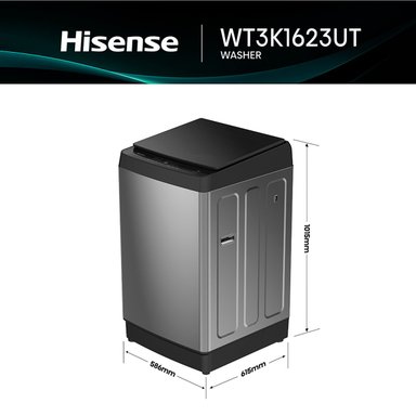 LAVADORA HISENSE 16KG CARGA SUPERIOR NO INVERTER WT3K1623UT - 4