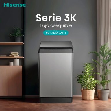 LAVADORA HISENSE 16KG CARGA SUPERIOR NO INVERTER WT3K1623UT - 5