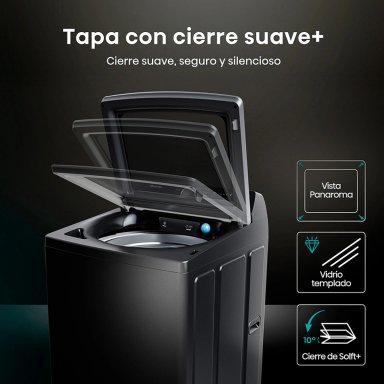 LAVADORA HISENSE 22KG CARGA SUPERIOR INVERTER WT5I2223DB - 13
