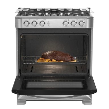 COCINA DE PIE A GAS GLP MABE 6 QUEMADORES CMP7628FX0 - 5