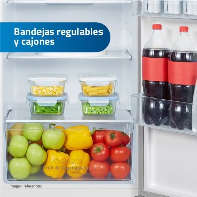 REFRIGERADORA INDURAMA TOP FREEZER NO FROST RI-439DI - 8