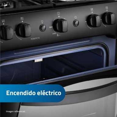 COCINA A GAS INDURAMA 4 QUEMADORES POMPEYA ZAFIRO - 7