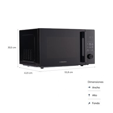 HORNO MICROONDAS SOLE 26 LT 3120SOLHOM004 - 3