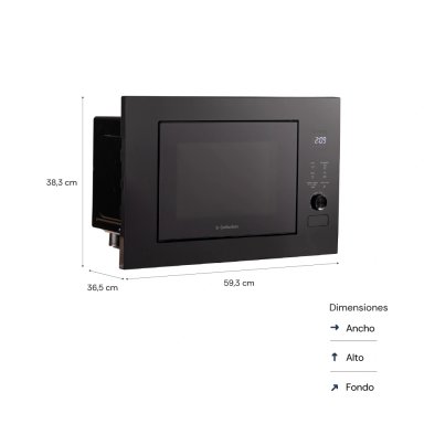 HORNO MICROONDAS SOLE 20 LT 3120SOLHOM005 - 3